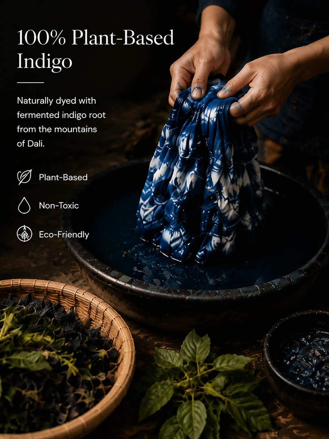 Hand-DyedHeritageCanvas Tote